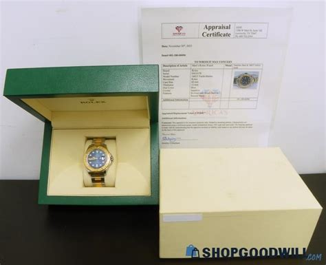 rolex d414378 16623 yacht-master watch 7.5inches